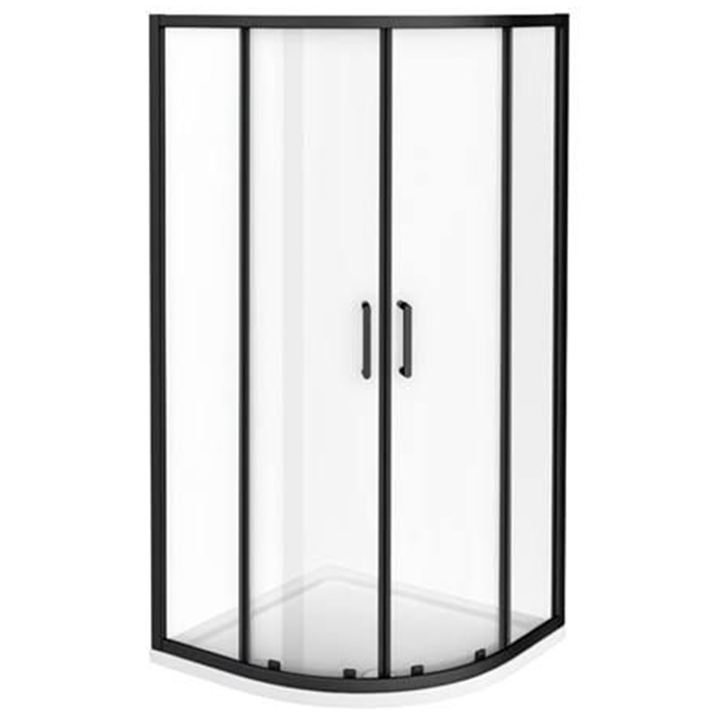 5/6/8 mm okrúhle jednoduché posuvné dvere Sprchova miestnosť